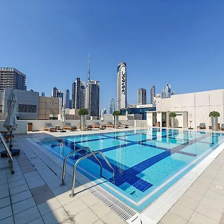 Dazzling Studio In Business Bay With Stunning Views Dubai Buitenkant foto
